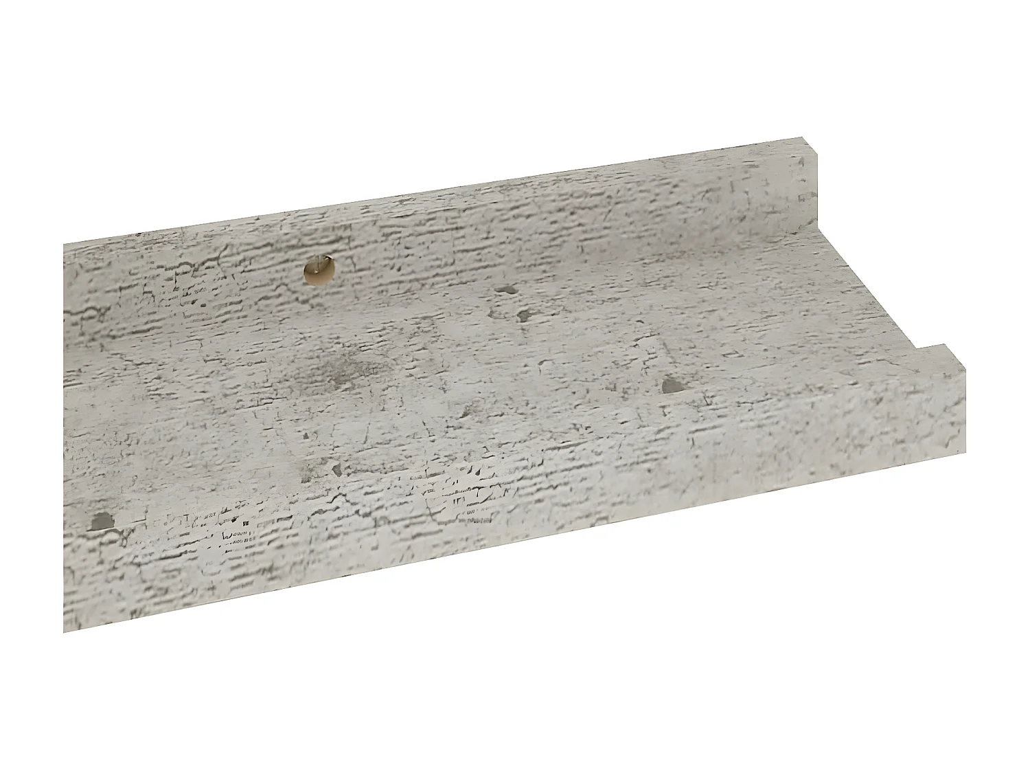 Étagères murales 4 pcs Gris béton 60x9x3