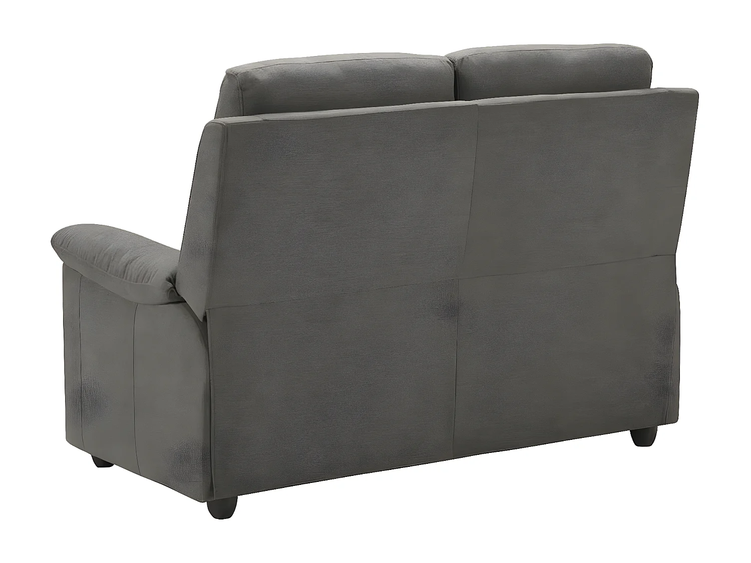 Canapé de relaxation en tissu Katika-Couleur Gris-Système Electrique-3 places