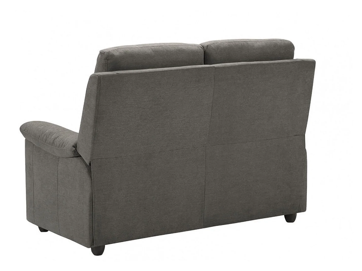 Canapé de relaxation en tissu Katika-Couleur Gris-Système Manuel-3 places