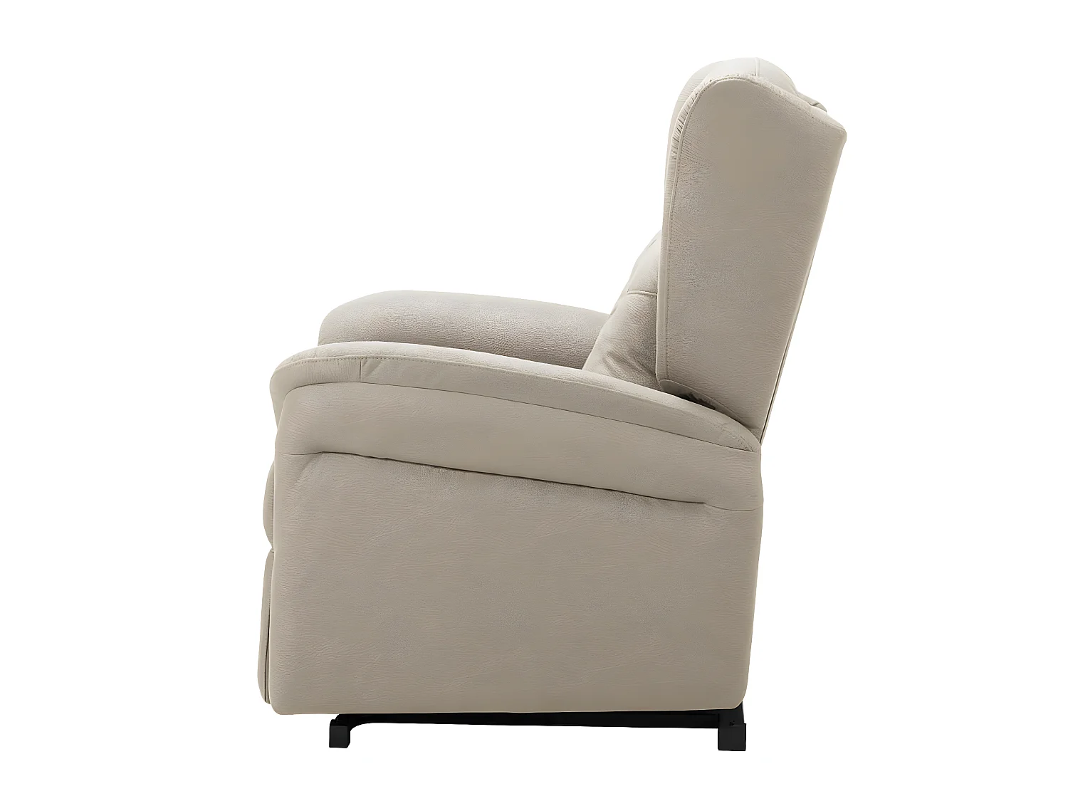 Karola elektrische relaxfauteuil met 2 stoffen motoren-Kleur Beige