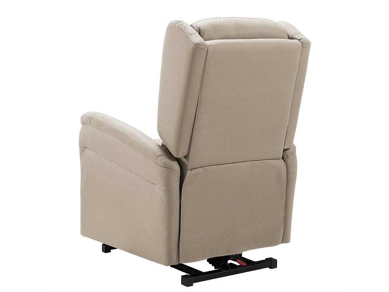 Fauteuil relevable de relaxation électrique 2 moteurs tissu Karola-Couleur Beige