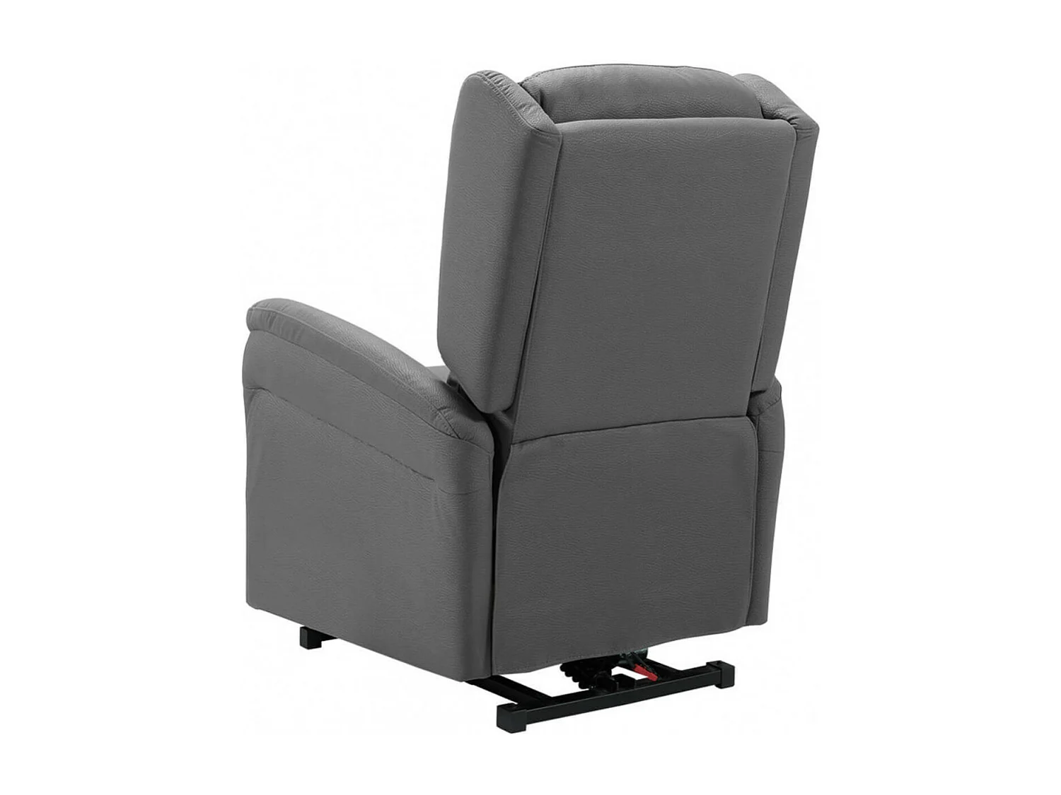 Fauteuil de relaxation et releveur électrique 2 moteurs tissu Kalone-Couleur Gris foncé