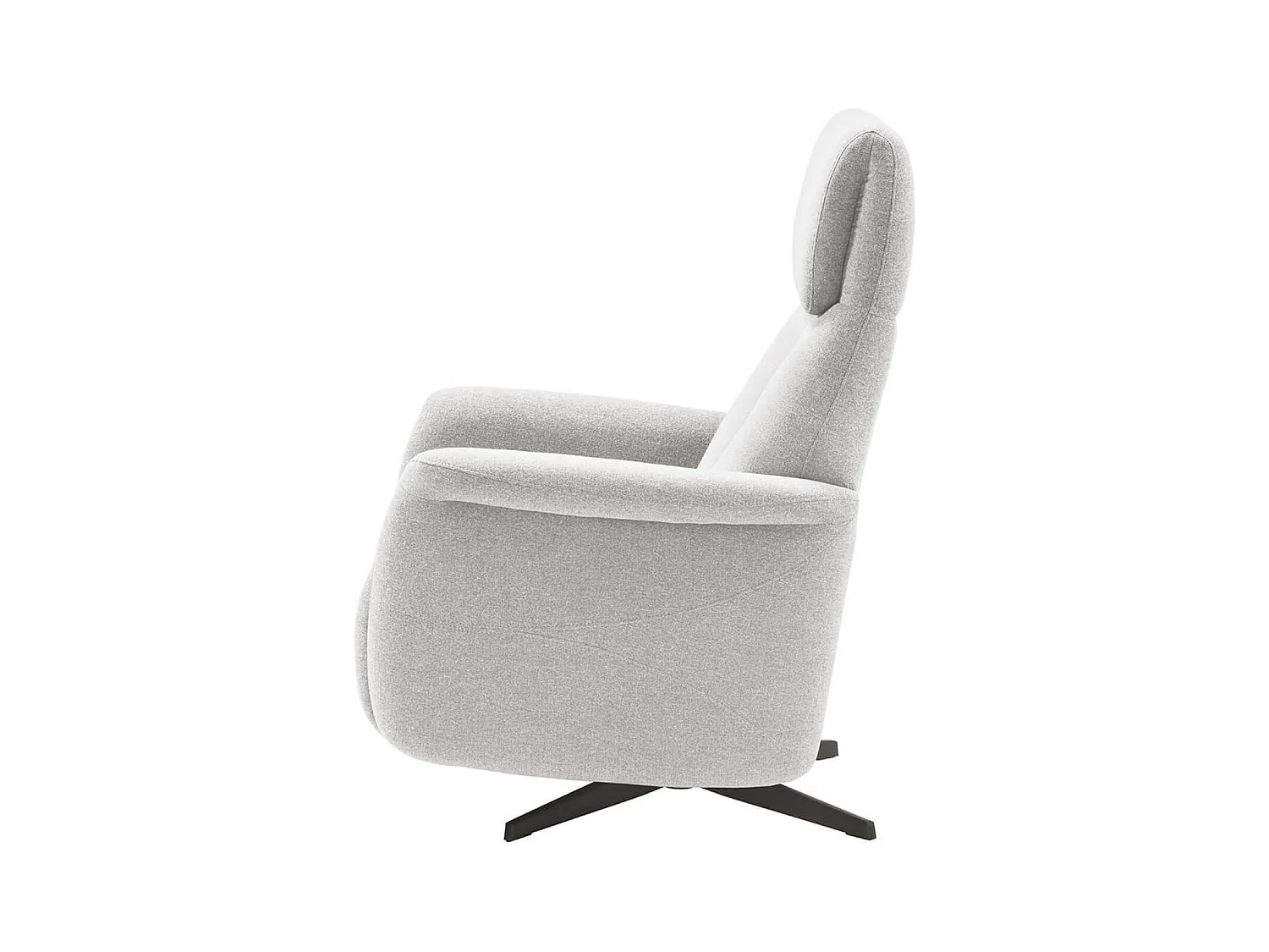 Kastelle elektrische relaxfauteuil met 2 stofmotoren-Kleur Lichtgrijs