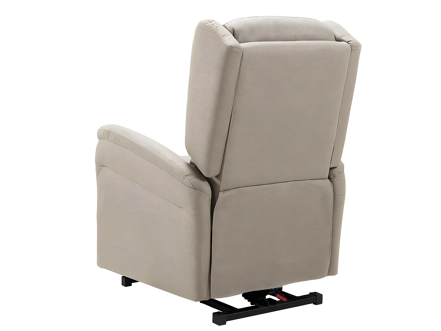 Kalone stoffen relaxstoel en elektrische lift met 2 motoren-Kleur Beige