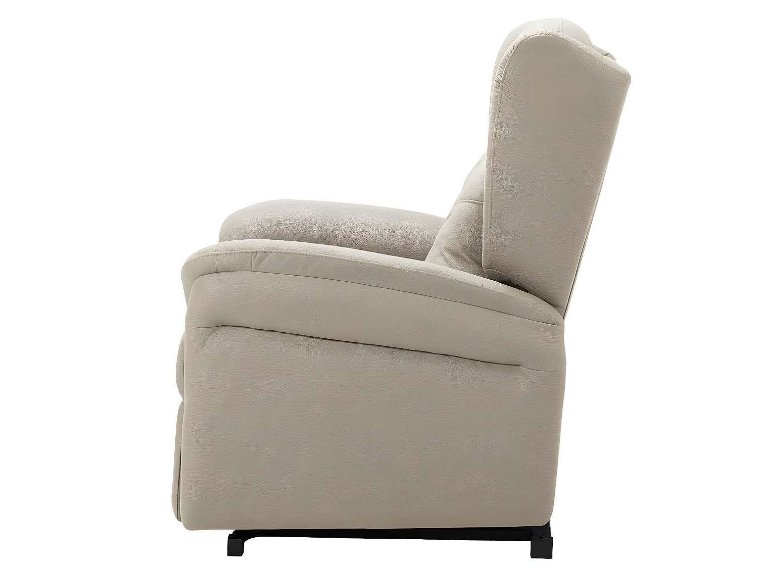 Fauteuil de relaxation et releveur électrique 2 moteurs tissu Kalone-Couleur Beige
