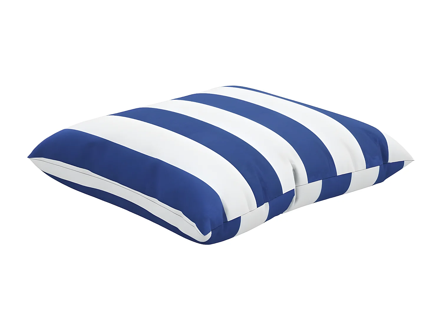 Coussins décoratifs 4 pcs bleu et blanc 40x40 tissu