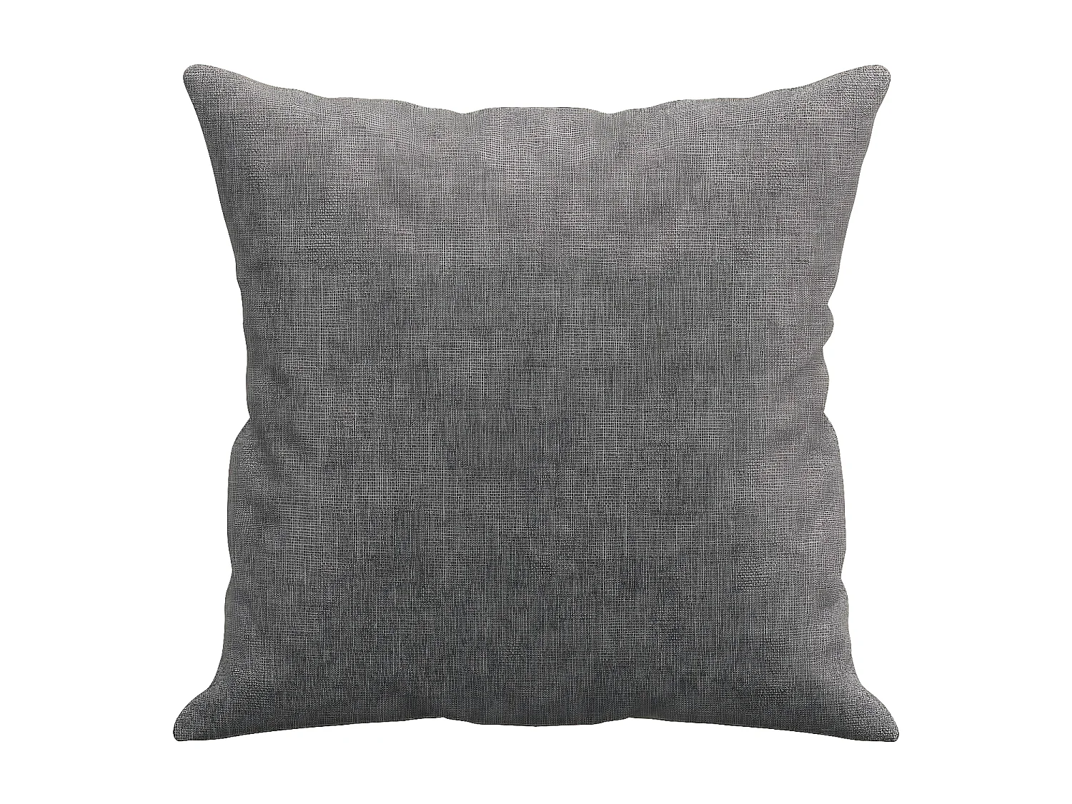 Coussins décoratifs 2 pcs Gris foncé 40x40 Tissu
