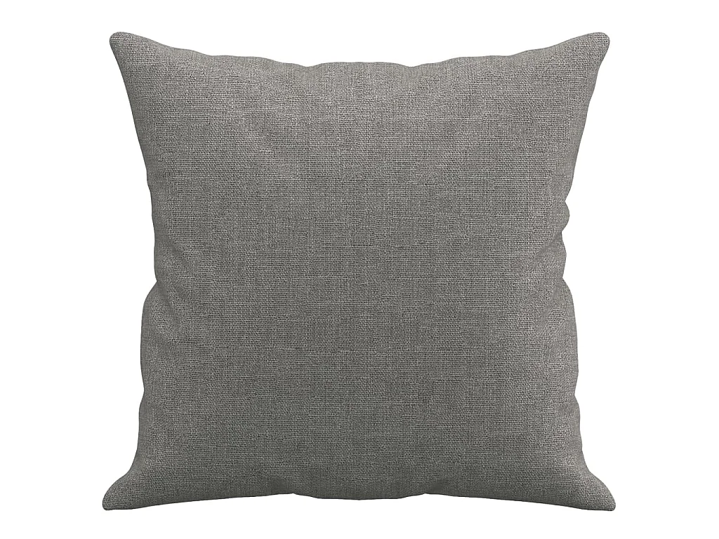 Coussins décoratifs 2 pcs Gris foncé 40x40 Tissu