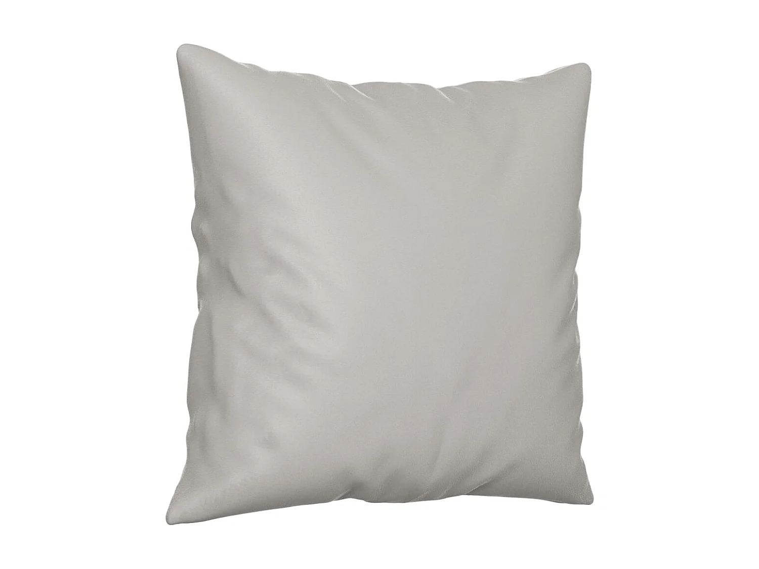 Coussins décoratifs 2 pcs Gris clair 40x40 Tissu microfibre