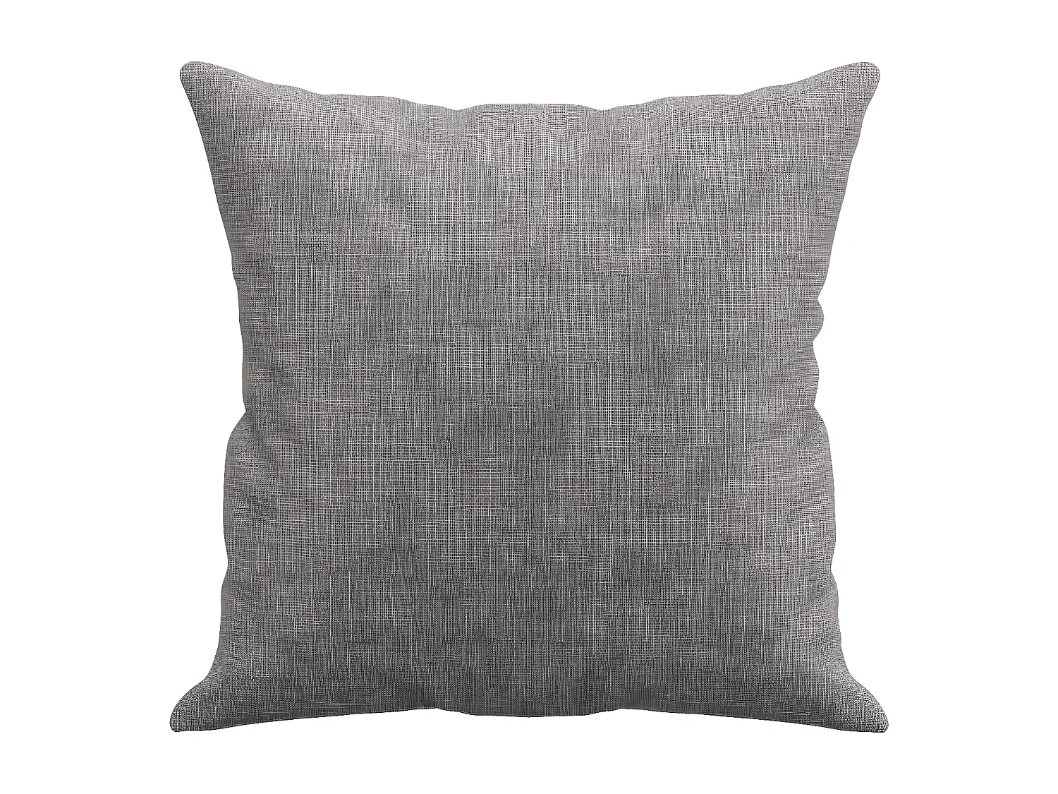 Coussins décoratifs 2 pcs Gris clair 40x40 Tissu