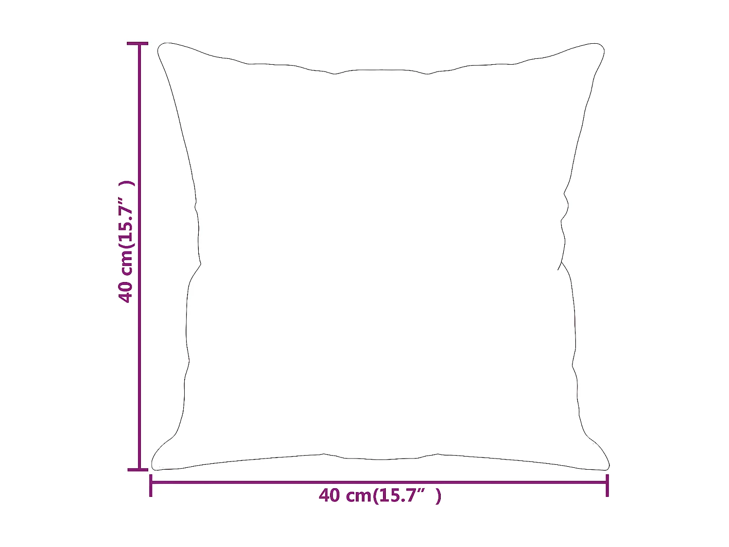 Coussins décoratifs 2 pcs Rouge bordeaux 40x40 Similicuir