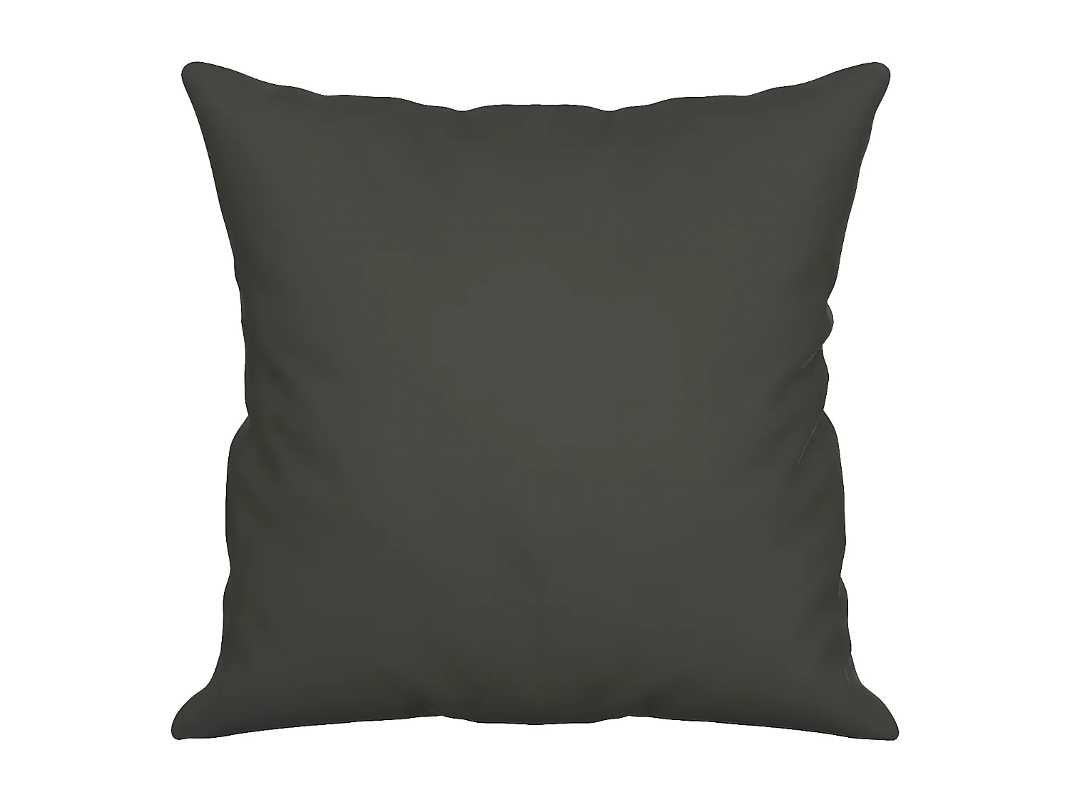 Coussins décoratifs 2 pcs Gris foncé 40x40 Tissu microfibre