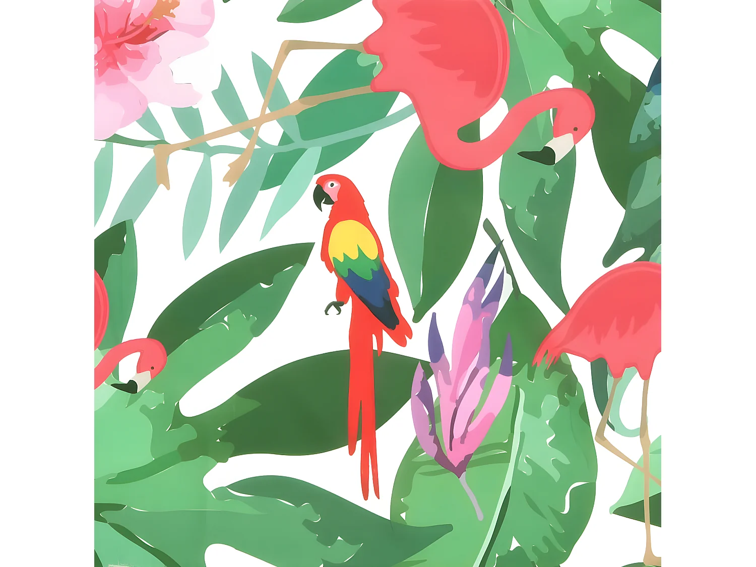 Coussins décoratifs lot de 4 Multicolore 50x50 Tissu