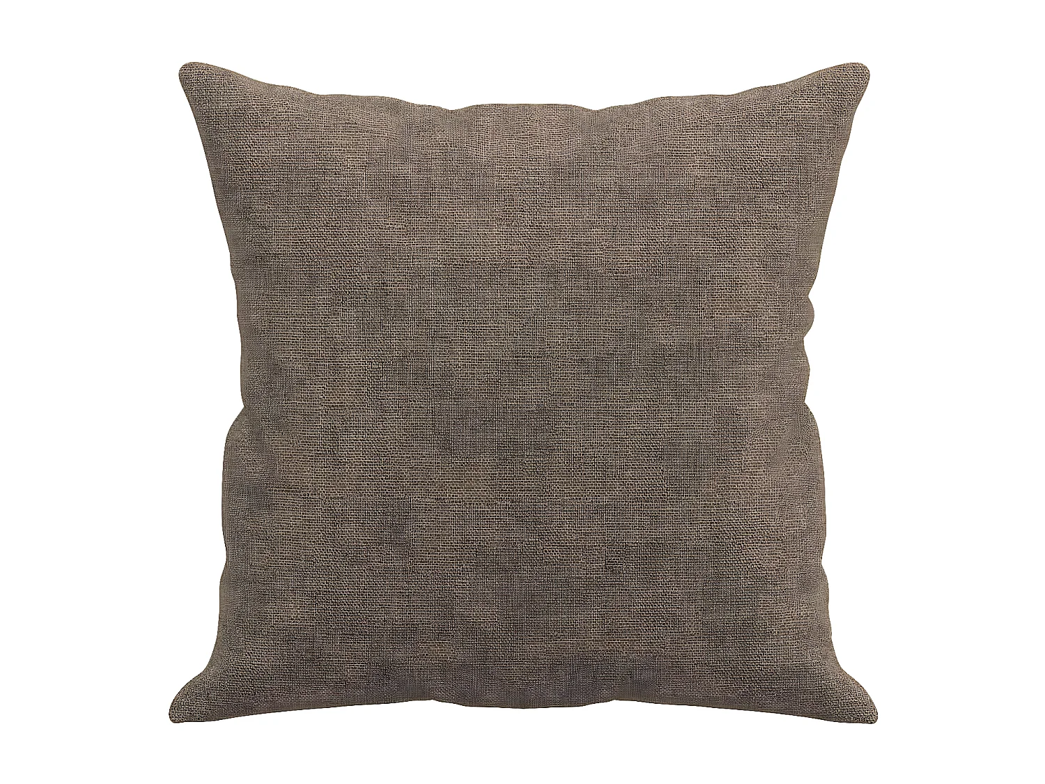 Coussins décoratifs 2 pcs Taupe 40x40 Tissu