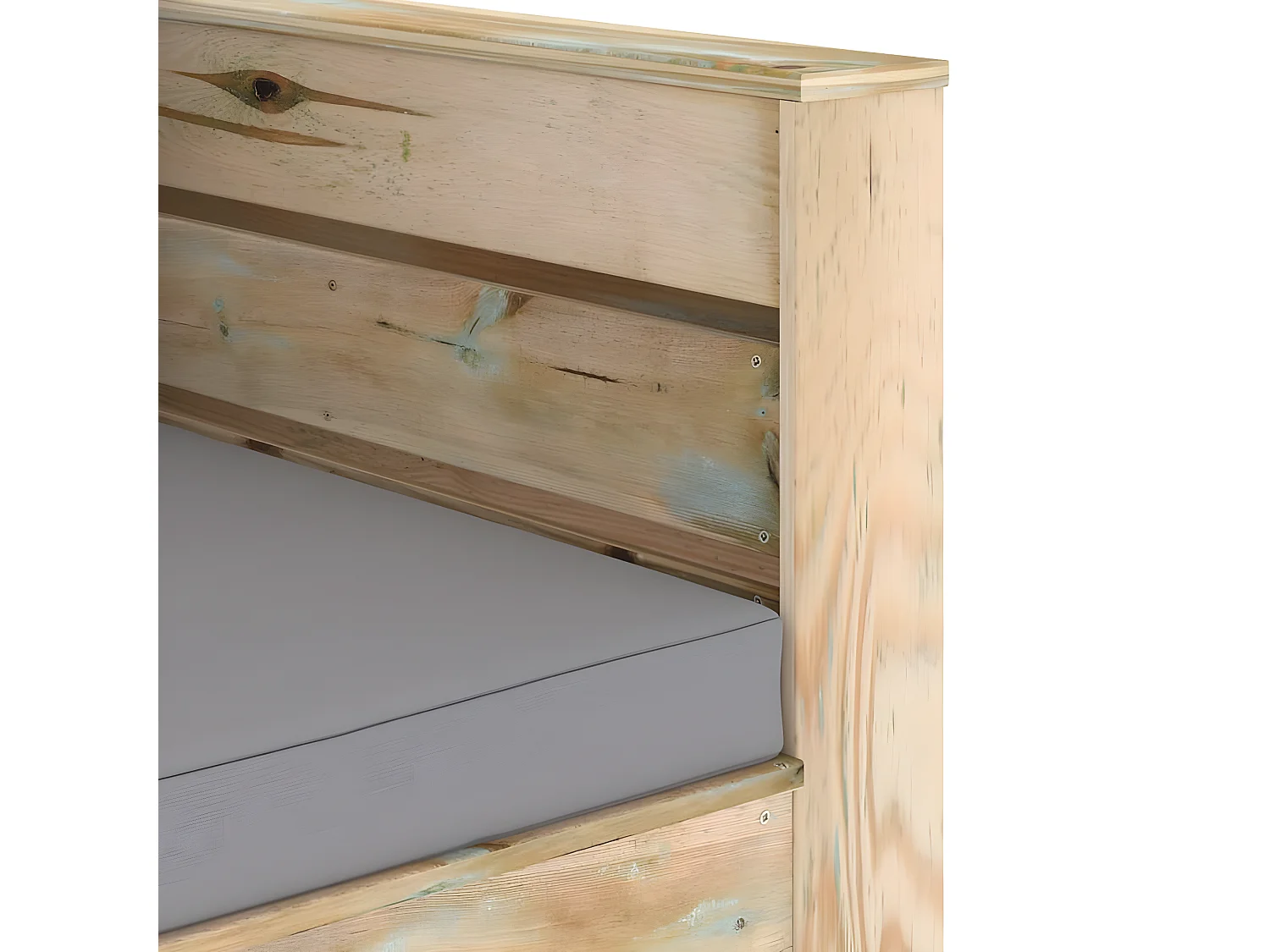 Salon de jardin 2 pcs avec coussins Bois imprégné de vert 3