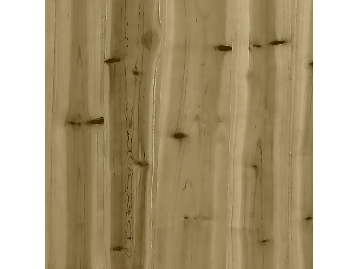 Salon de jardin 6 pcs bois de pin imprégné