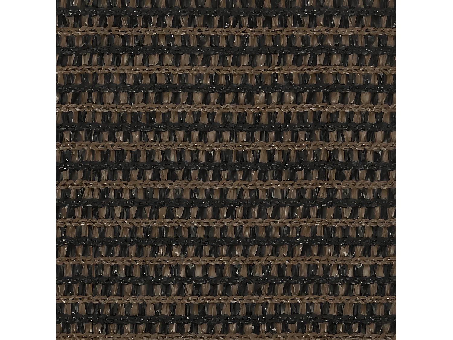 Voile d'ombrage 160 g-m² Marron 3x4 m PEHD