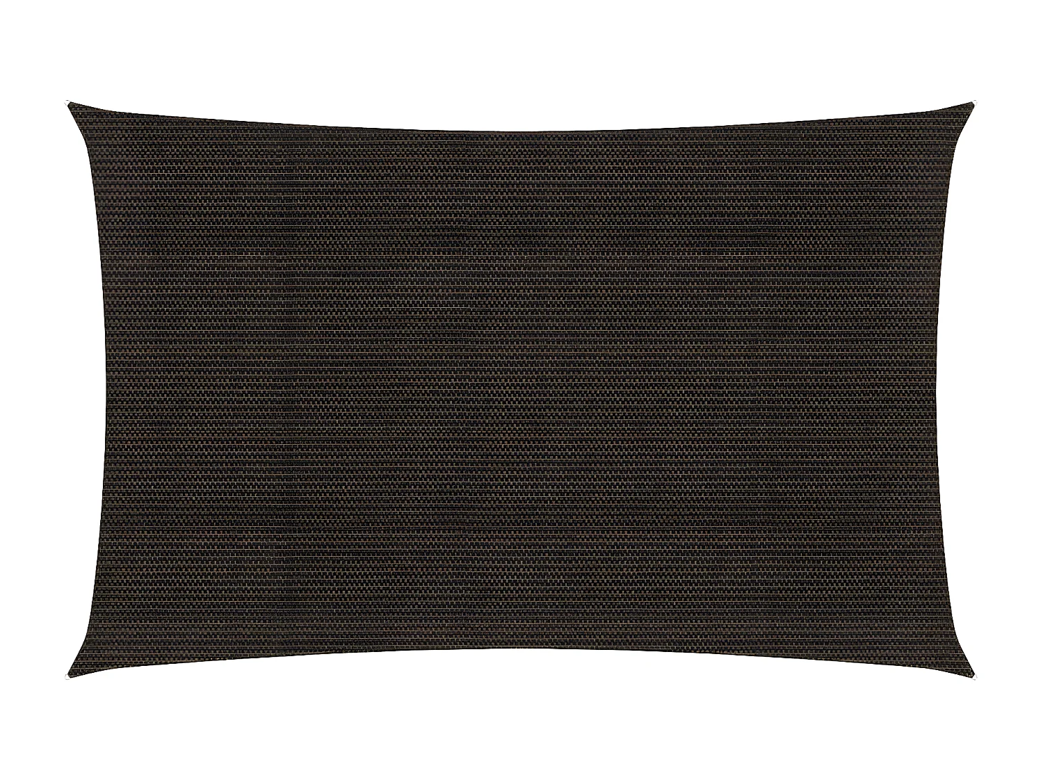 Voile d'ombrage 160 g-m² Marron 4x6 m PEHD