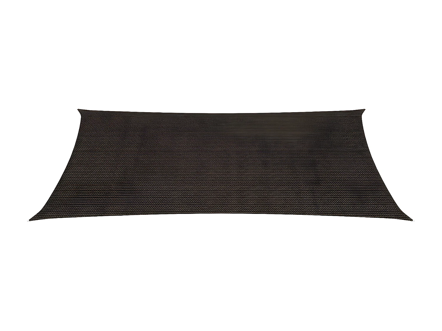 Voile d'ombrage 160 g-m² Marron 4x6 m PEHD