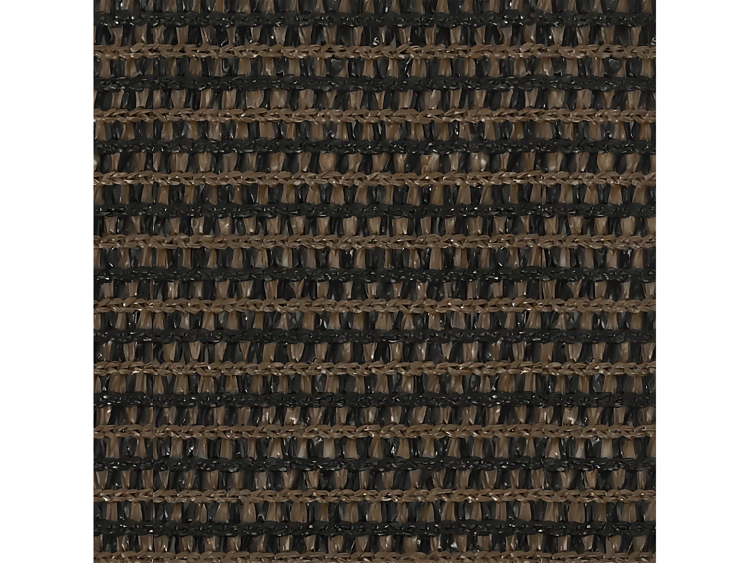 Voile d'ombrage 160 g-m² Marron 2,5x2,5 m PEHD