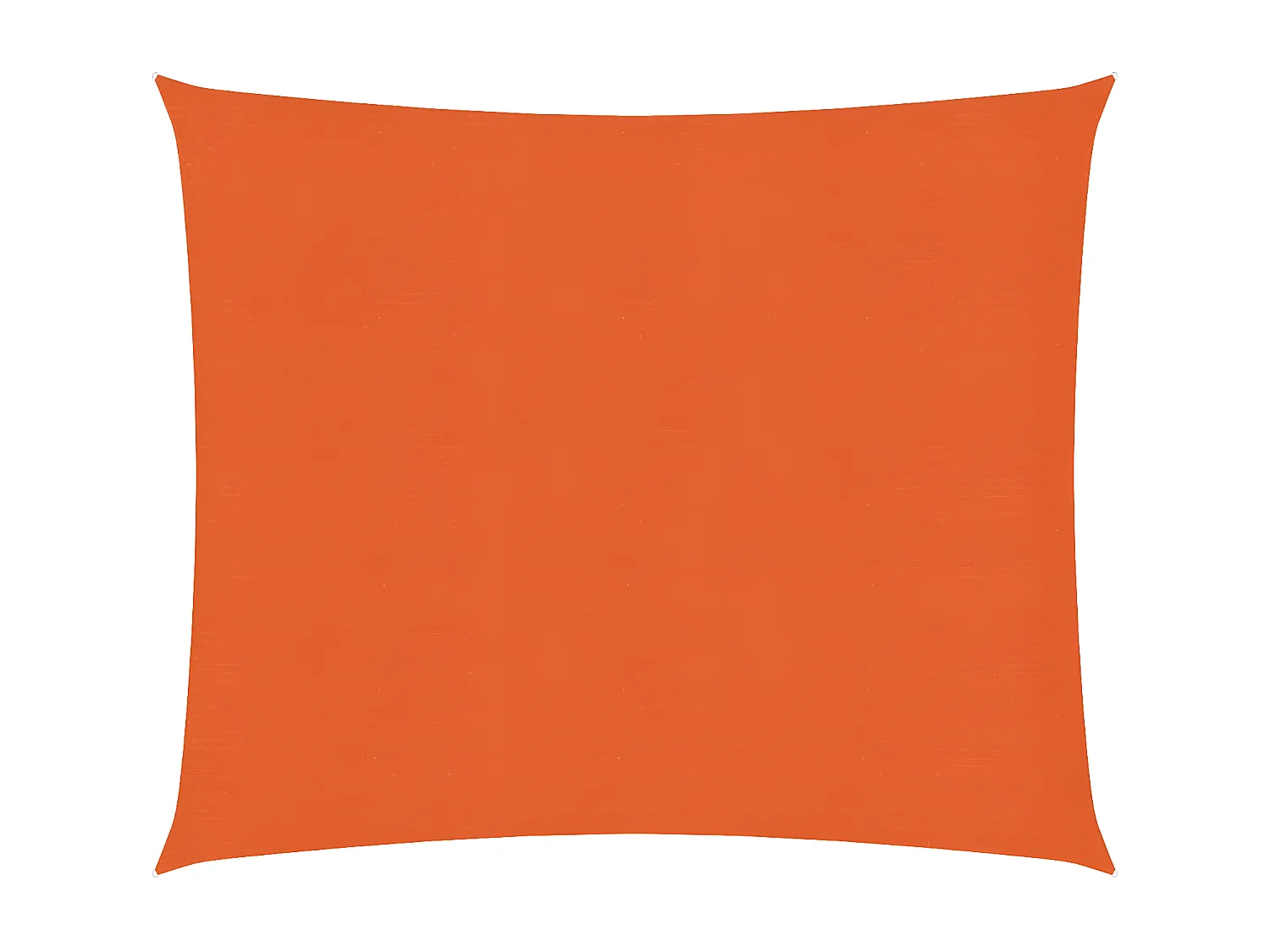 Voile d'ombrage 160 g-m² Orange 2,5x3 m PEHD