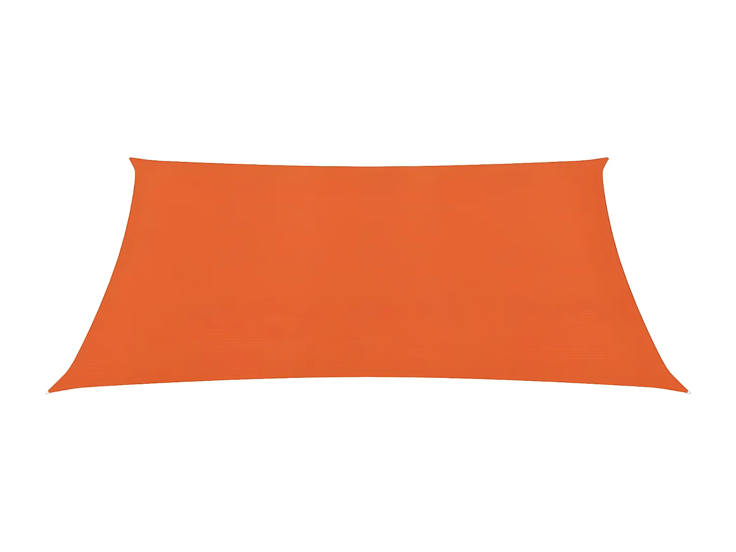 Voile d'ombrage 160 g-m² Orange 2,5x3 m PEHD