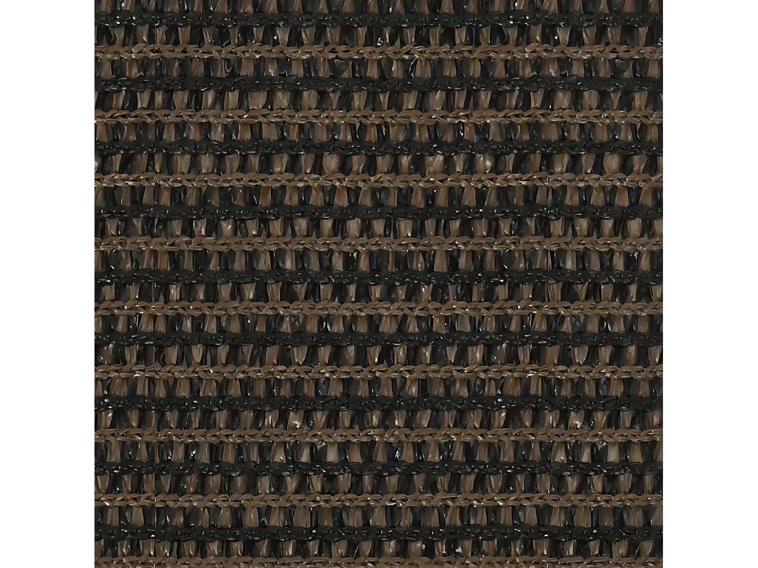 Voile d'ombrage 160 g-m² Marron 4x5 m PEHD