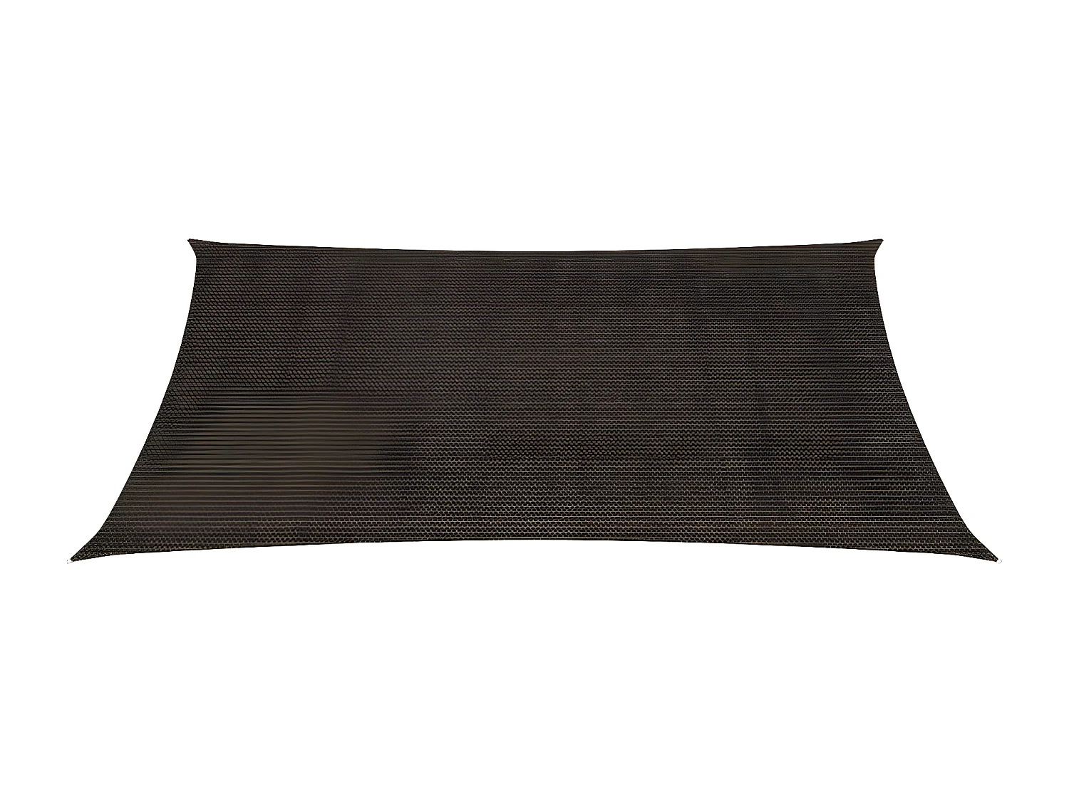 Voile d'ombrage 160 g-m² Marron 4x5 m PEHD