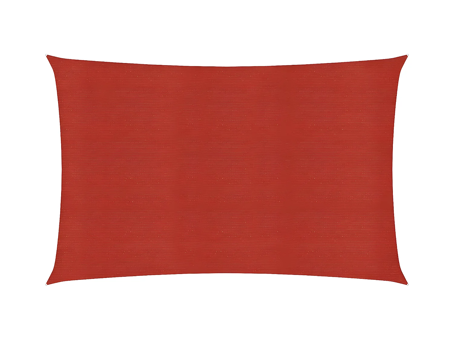Voile d'ombrage 160 g-m² Rouge 2,5x4,5 m PEHD