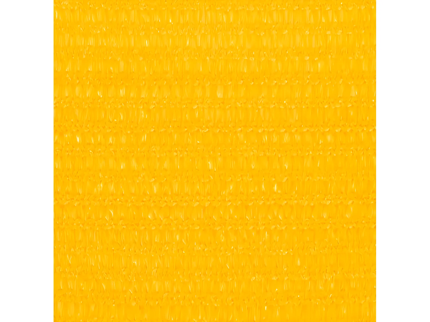 Voile d'ombrage 160 g-m² Jaune 2,5x5 m PEHD