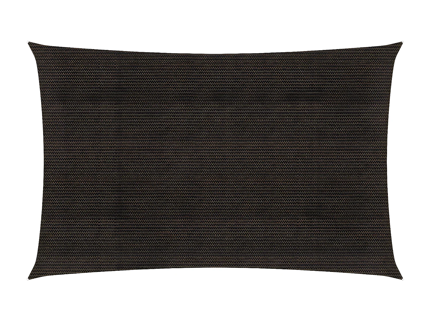 Voile d'ombrage 160 g-m² Marron 3x5 m PEHD