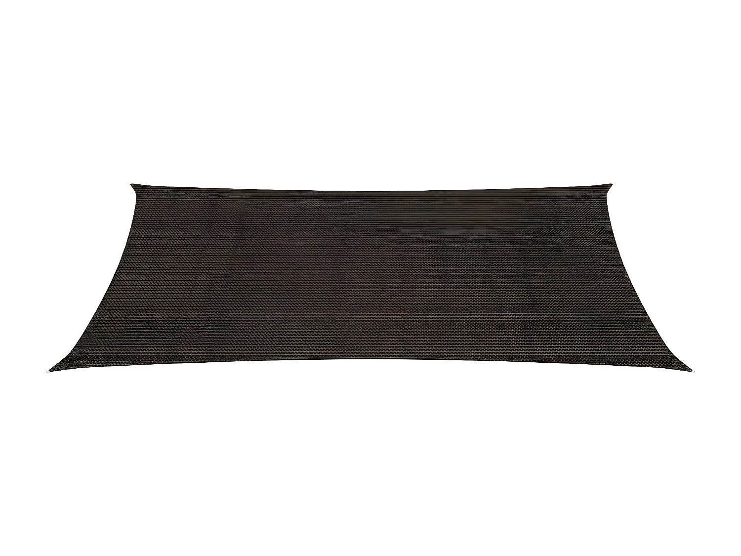 Voile d'ombrage 160 g-m² Marron 3x5 m PEHD