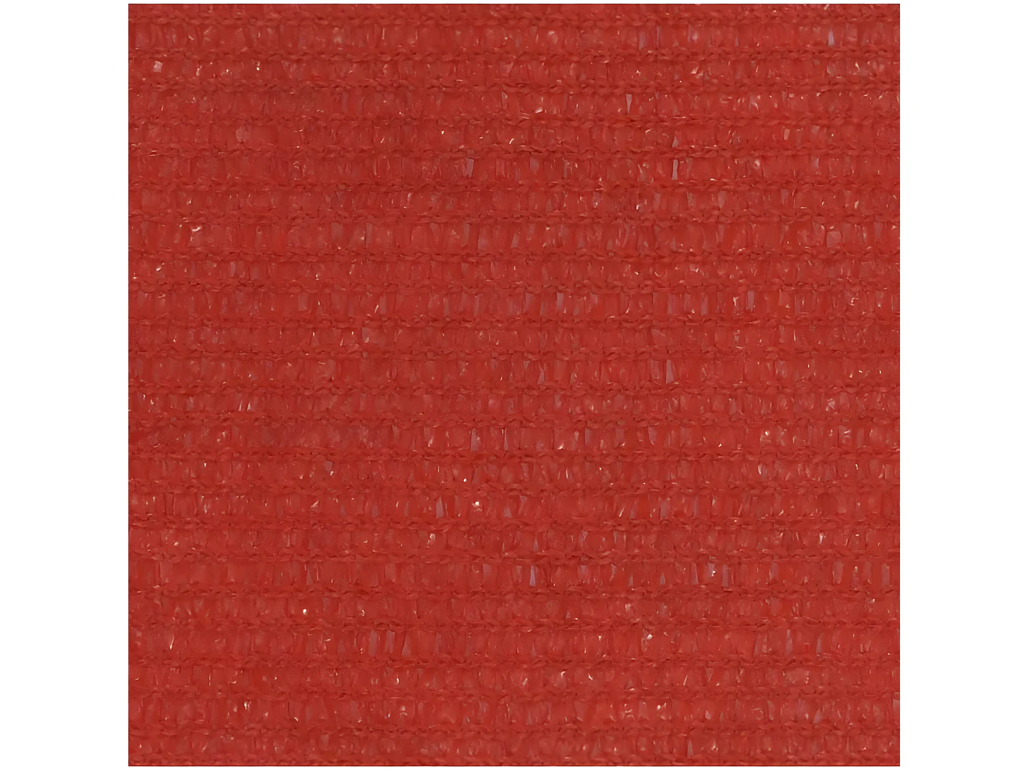 Voile d'ombrage 160 g-m² Rouge 3x4,5 m PEHD