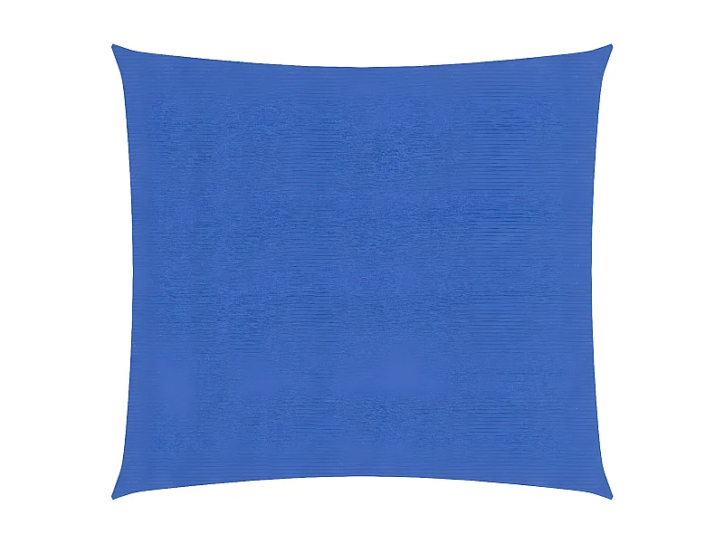 Voile d'ombrage 160 g-m² Bleu 2,5x2,5 m PEHD