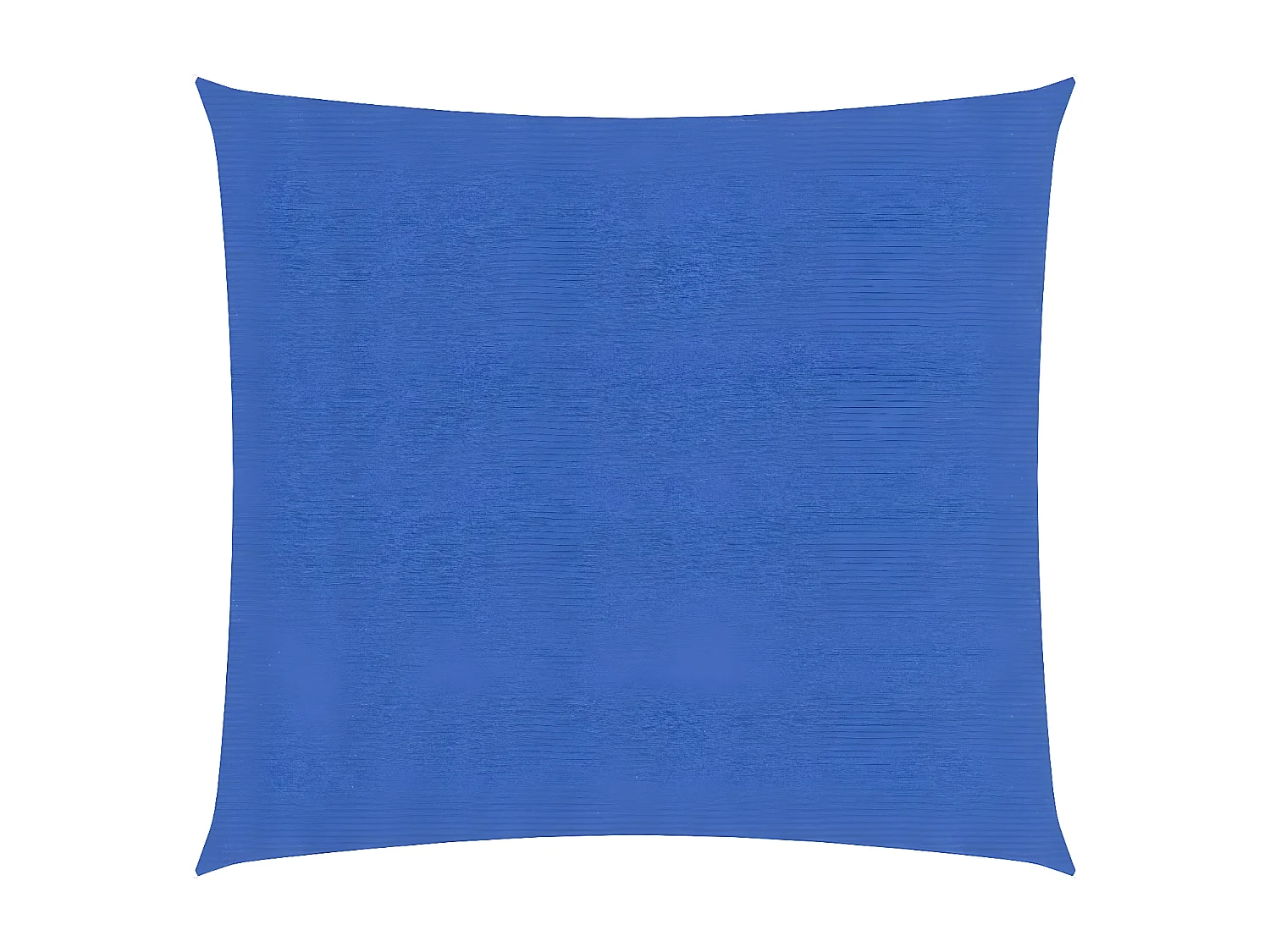 Voile d'ombrage 160 g-m² Bleu 2,5x2,5 m PEHD