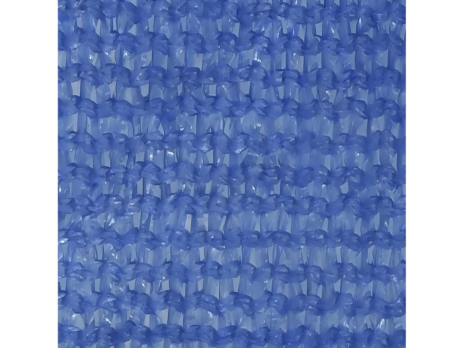 Voile d'ombrage 160 g-m² Bleu 2,5x2,5 m PEHD