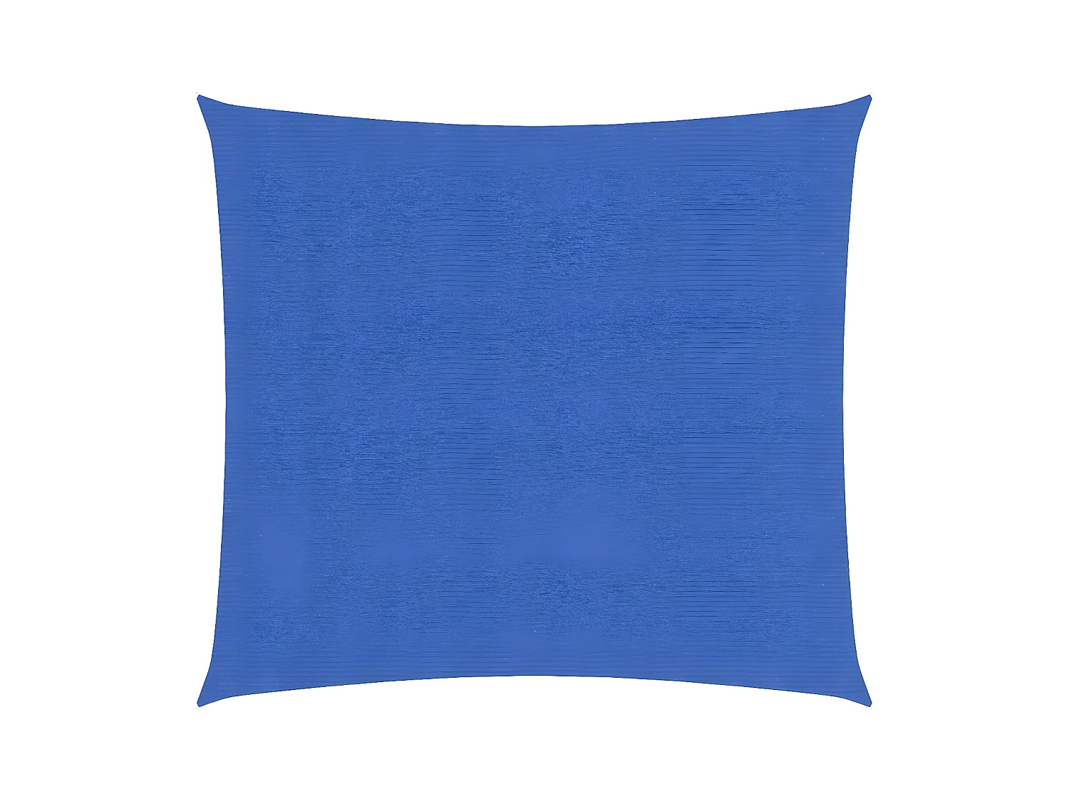 Voile d'ombrage 160 g-m² Bleu 2,5x2,5 m PEHD