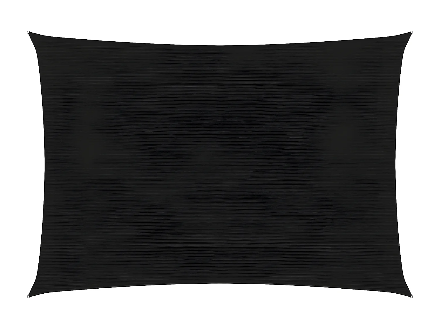 Voile d'ombrage 160 g-m² Noir 4x5 m PEHD