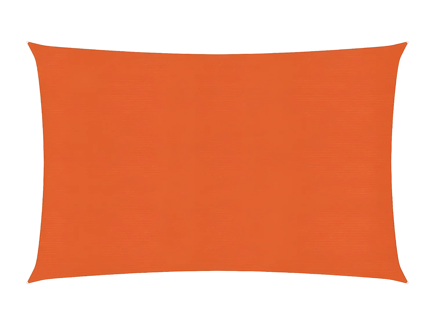 Voile d'ombrage 160 g-m² Orange 3,5x4,5 m PEHD