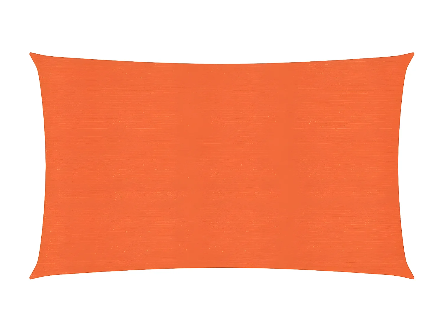Voile d'ombrage 160 g-m² Orange 2,5x5 m PEHD