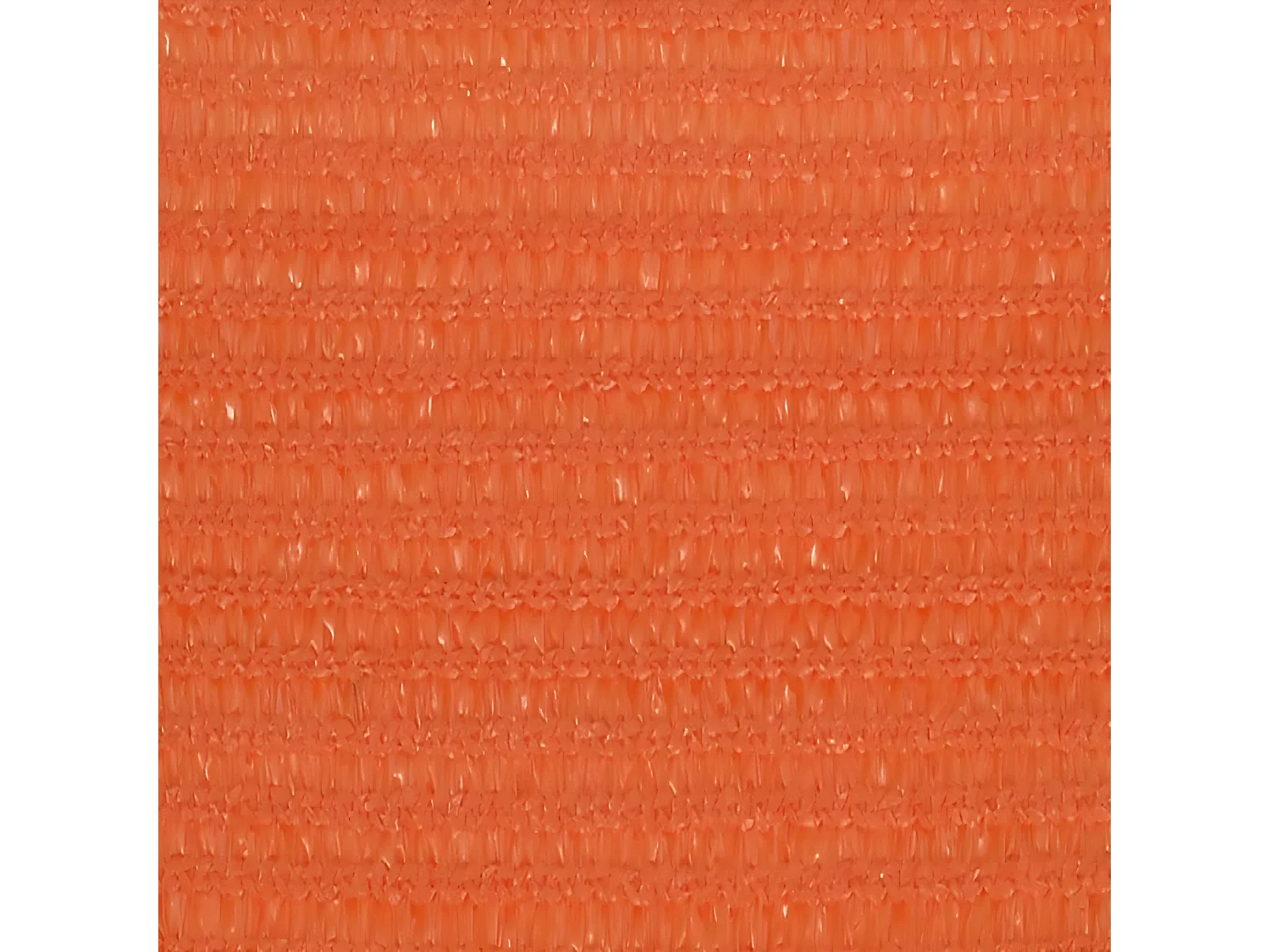Voile d'ombrage 160 g-m² Orange 2,5x5 m PEHD