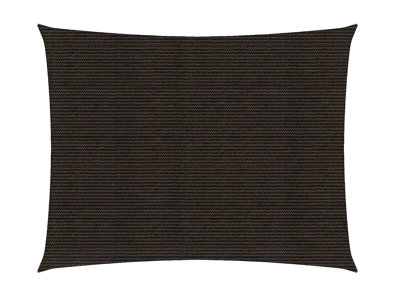 Voile d'ombrage 160 g-m² Marron 2,5x4,5 m PEHD
