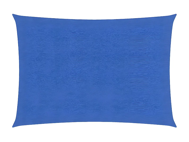 Voile d'ombrage 160 g-m² Bleu 2,5x4 m PEHD
