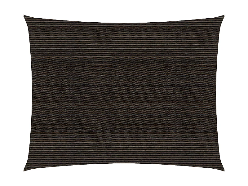 Voile d'ombrage 160 g-m² Marron 3x4,5 m PEHD