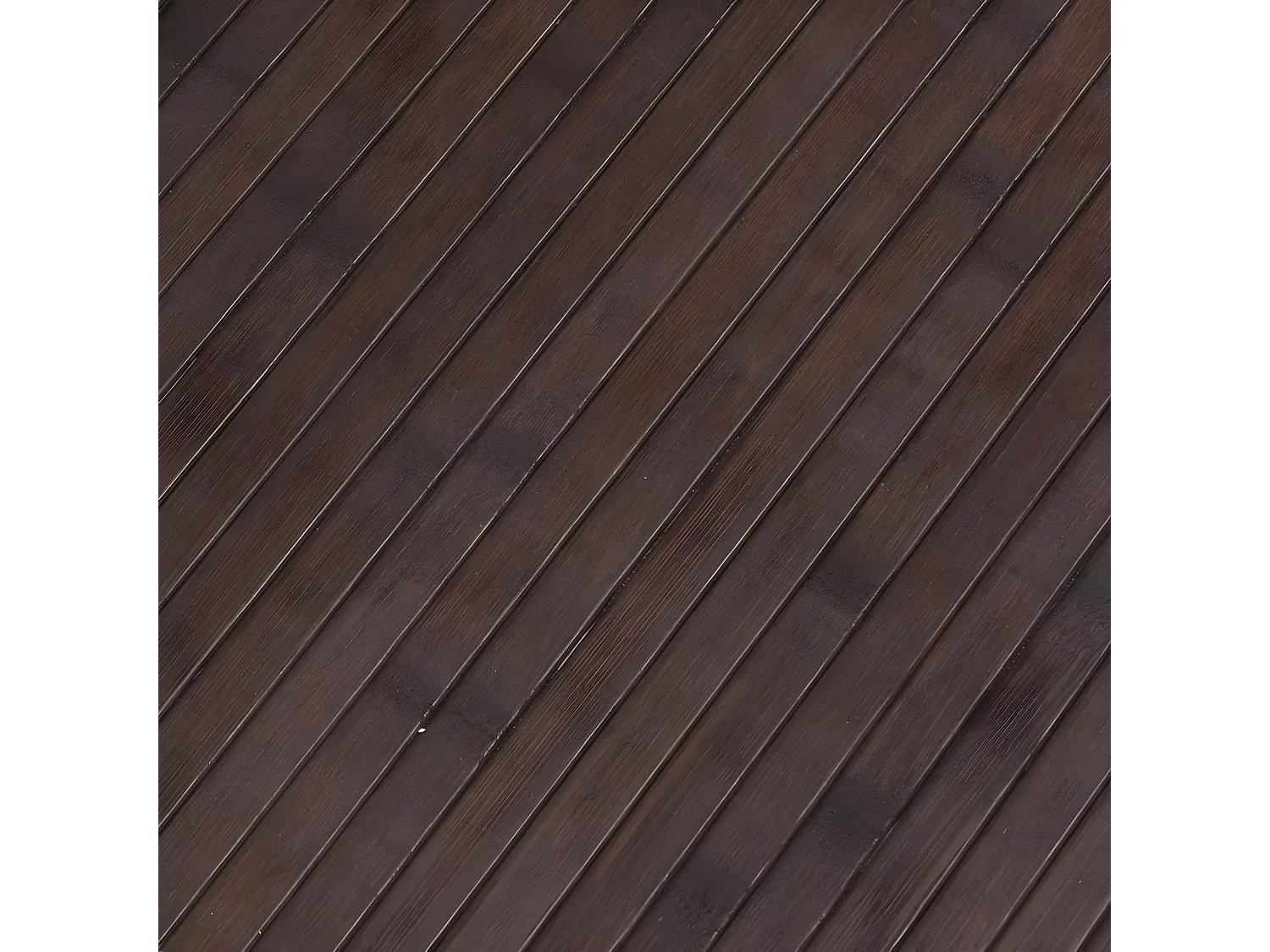 Cloison de séparation marron foncé 165x600 bambou