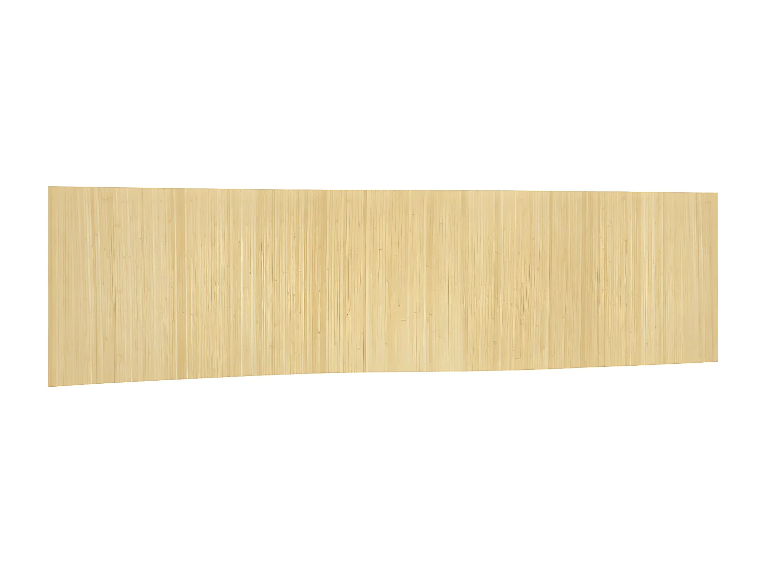 Cloison de séparation naturel clair 165x800 bambou