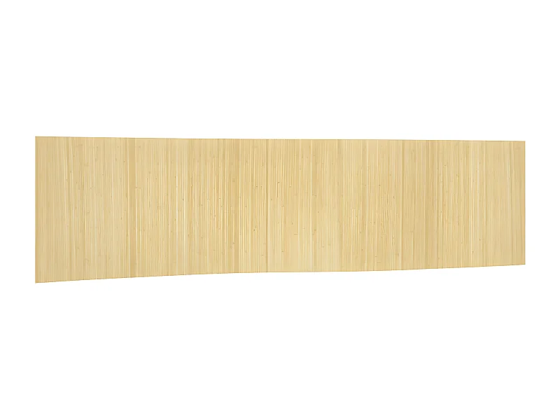 Cloison de séparation naturel clair 165x800 bambou