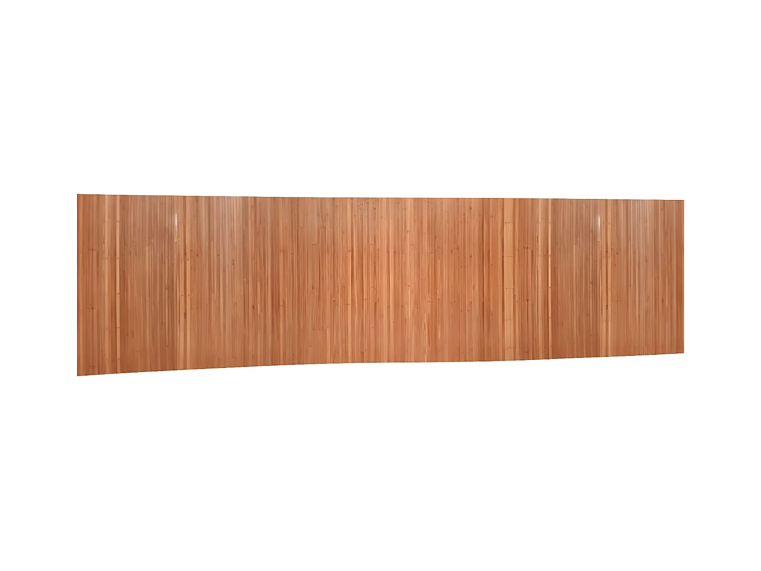 Cloison de séparation marron 165x800 bambou