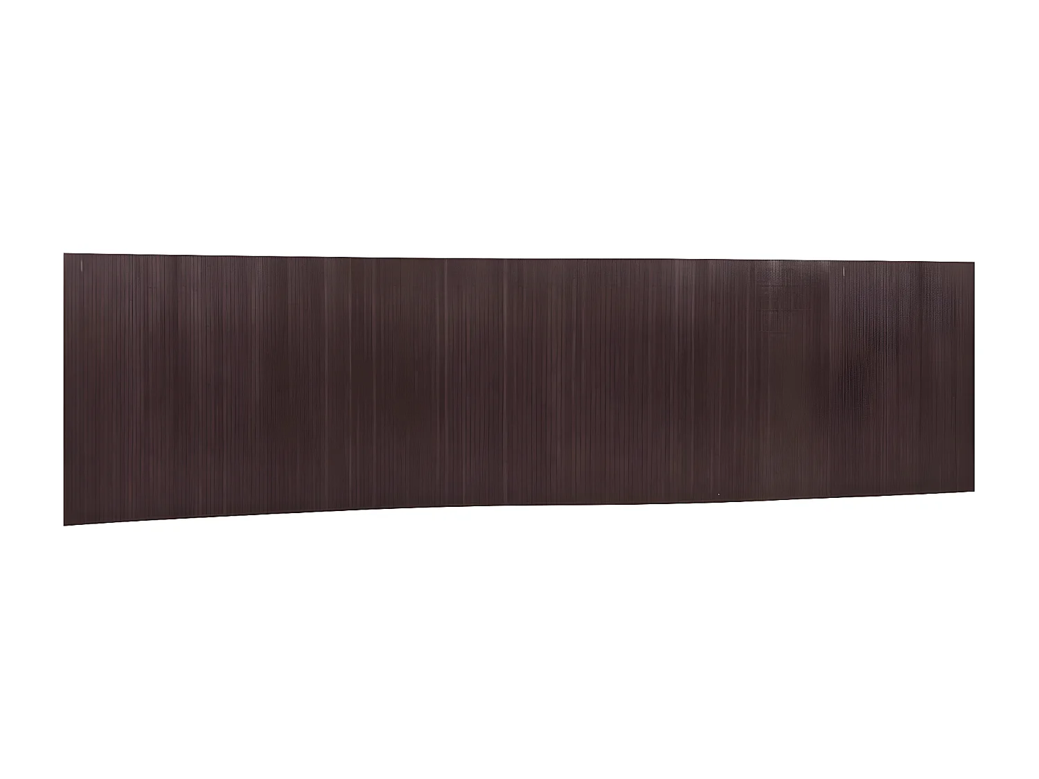 Cloison de séparation marron foncé 165x800 bambou