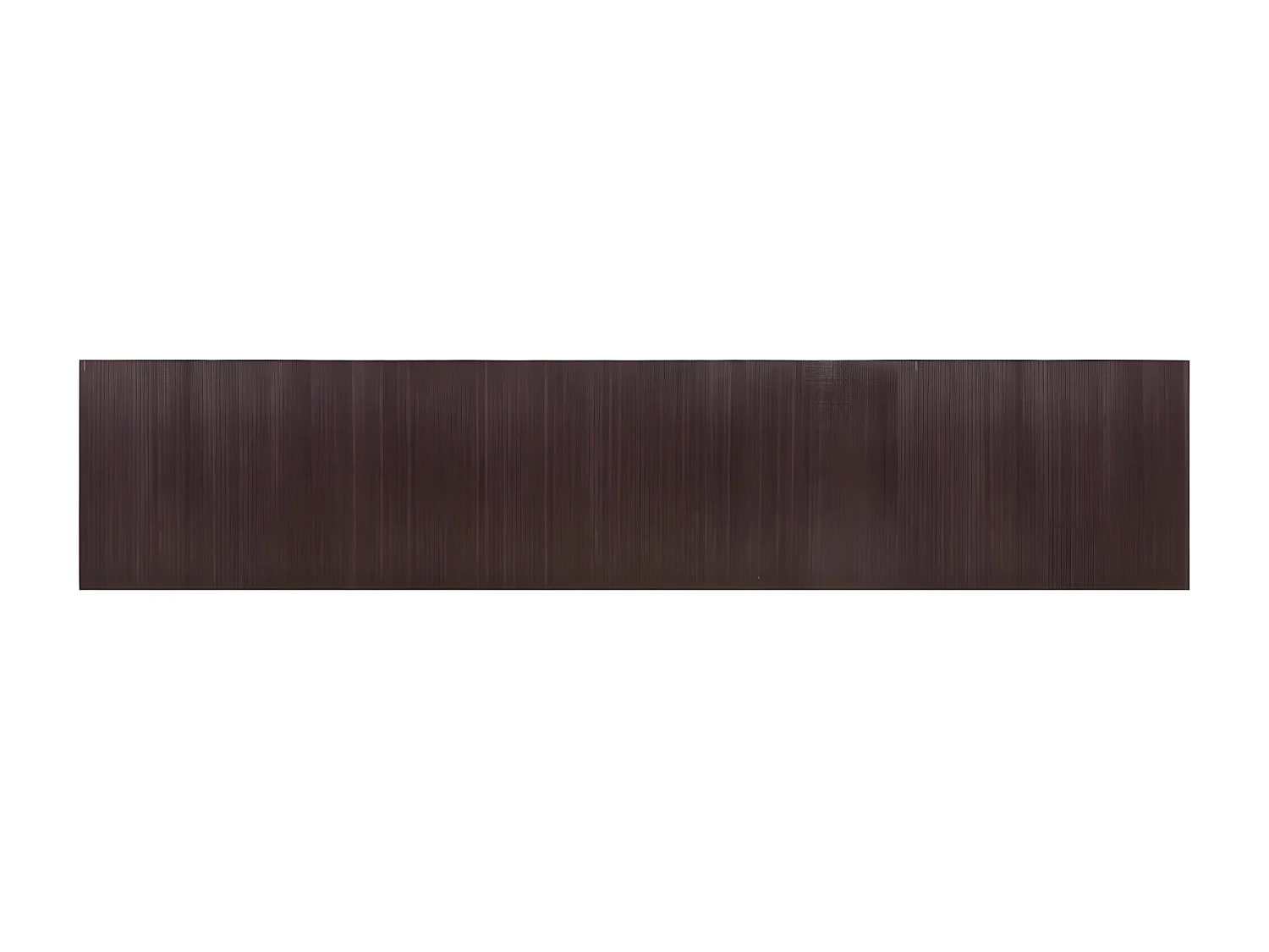 Cloison de séparation marron foncé 165x800 bambou